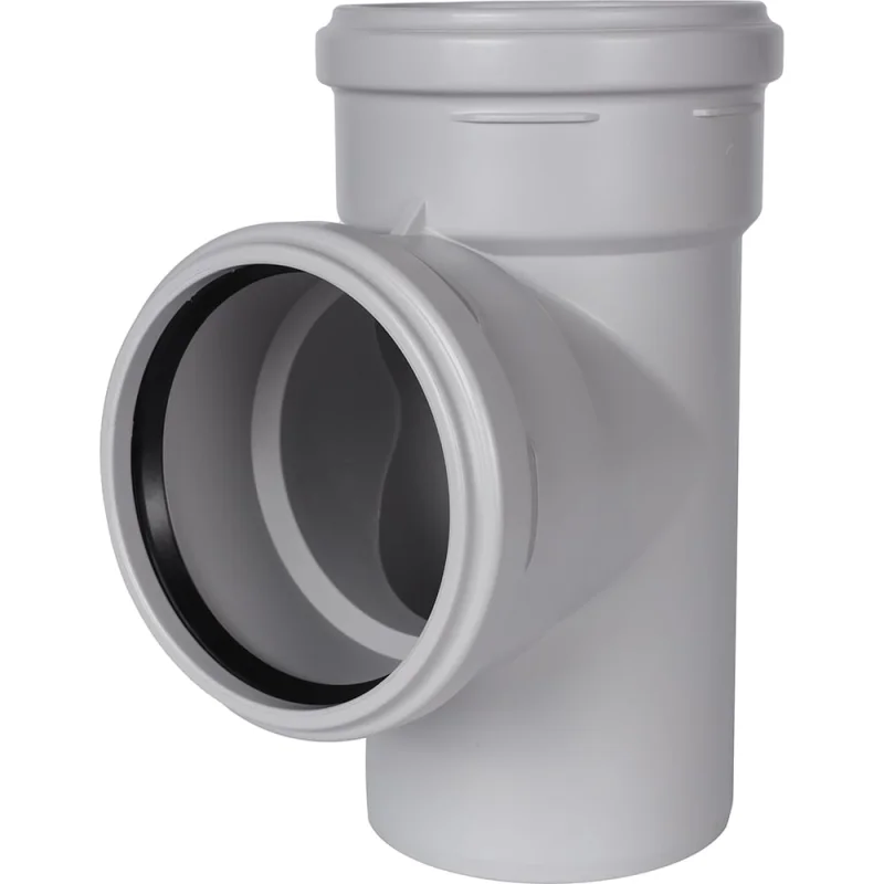 Тройник STOUT канализационный бесшумный d 110x110/87,5 RG00921GB88B0R