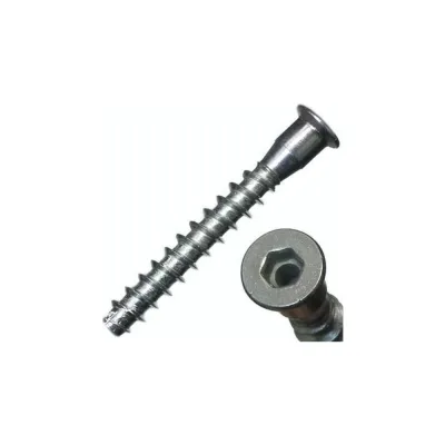 Винт-конфирмат КОСТИНСТРОЙ 7х50 с внутренним шестигранником (100шт.) 36049