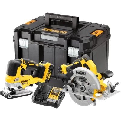 ΠΠΊΠΊΡΠΌΡΠ»ΡΡΠΎΡΠ½ΡΠΉ Π½Π°Π±ΠΎΡ Dewalt DCK2012P2T, 18 Π: Π΄ΠΈΡΠΊΠΎΠ²Π°Ρ ΠΏΠΈΠ»Π° DCS570 + Π»ΠΎΠ±Π·ΠΈΠΊ DCS334, Ρ 2 ΠΠΠ 5 ΠΡ ΠΈ ΠΠ£, Π² ΠΊΠ΅ΠΉΡΠ΅ TSTAK () DCK2012P2T-QW