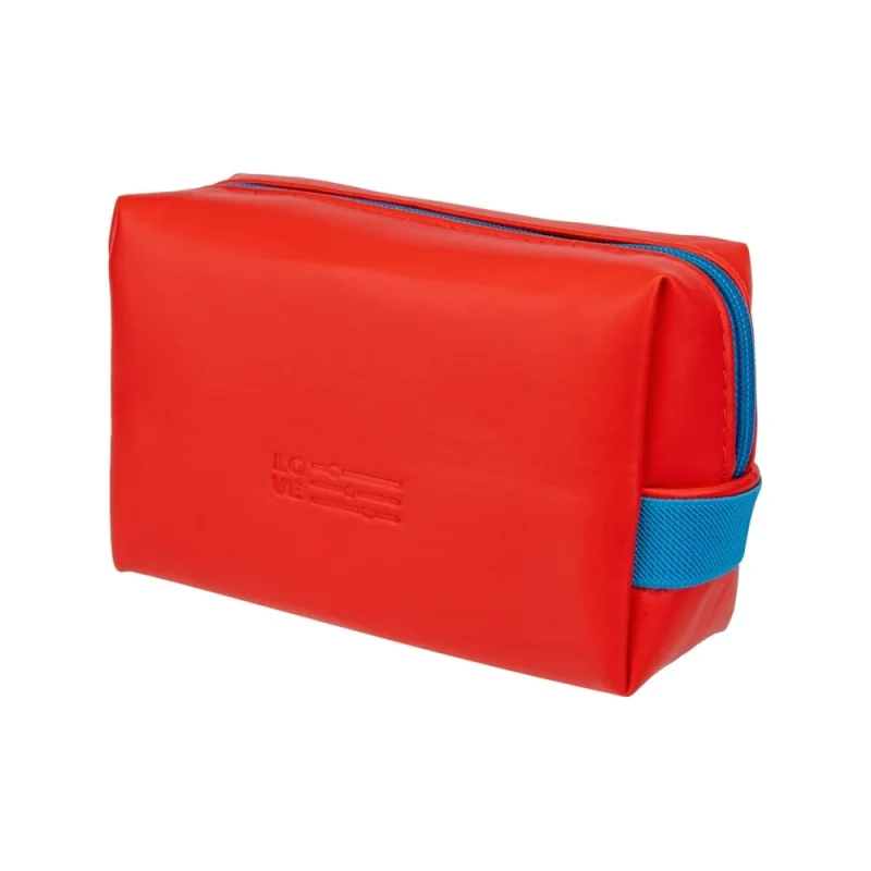 Косметичка Д165 Ш70 В110, цвет алый, синий HANDY HOME YR04red