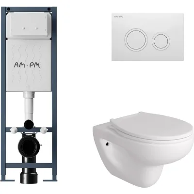ΠΠΎΠΌΠΏΠ»Π΅ΠΊΡ AM.PM I012711.0101 ErgoFit ΠΈΠ½ΡΡΠ°Π»Π»ΡΡΠΈΡ Π΄Π»Ρ ΠΏΠΎΠ΄Π²Π΅Ρ ΡΠ½ΠΈΡΠ°Π·Π° Ρ ΠΊΠ»Π°Π²ΠΈΡΠ΅ΠΉ ErgoFit L ΠΏΠ»Π°ΡΡΠΈΠΊ, Π±Π΅Π»ΡΠΉ Π³Π»ΡΠ½ΡΠ΅Π²ΡΠΉ + FLUIRE 901 Π£Π½ΠΈΡΠ°Π· ΠΏΠΎΠ΄Π²Π΅ΡΠ½ΠΎΠΉ Π±Π΅Π·ΠΎΠ±ΠΎΠ΄ΠΊΠΎΠ²ΡΠΉ, Π±ΡΡΡΡΠΎΡΡΡΠΌΠ½ΠΎΠ΅ ΡΠΈΠ΄Π΅Π½ΡΠ΅ Ρ ΠΌΠΈΠΊΡΠΎΠ»ΠΈΡΡΠΎΠΌ, Π±Π΅Π»ΡΠΉ Π³Π»ΡΠ½. I012711.0101AL.FLU40901.W