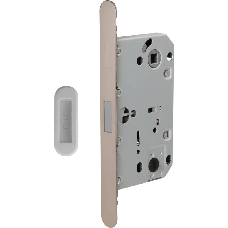 Магнитная защелка ARMADILLO WC с ответной планкой GRAVITY.PRO G01.196.50.96 SN мат никель 57293