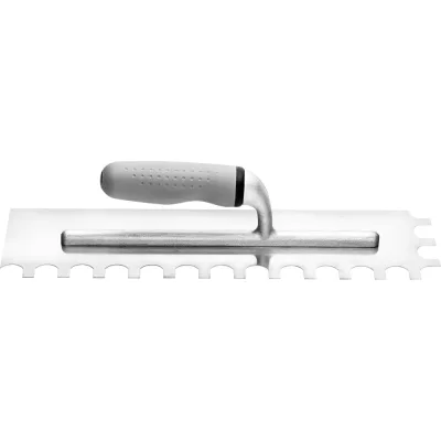Гладилка HARDY Profi серия 31 100х280 мм, ручка 2K, зуб. полукруг 16 мм 0800-312816