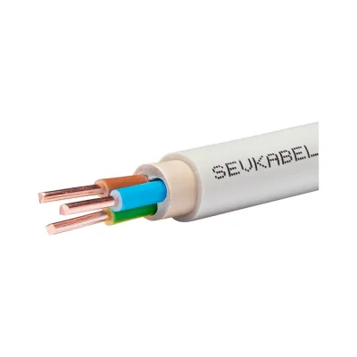 Кабель Севкабель NYM нгLS 3х1,5 мм, 30 м 05528