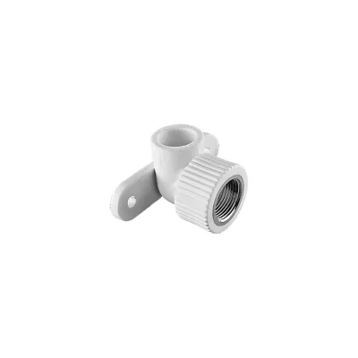 Угольник TEBO PPR комбинированный, 25x1/2" ВР с креплением 030030804