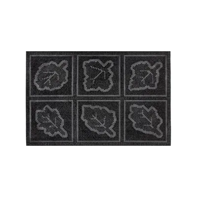 Придверный резиновый коврик ComeForte PIN MAT Листья 40х60 см PM-008