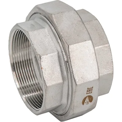 Американка NEWKEY вр/вр нержавеющая, AISI316 DN65 (2_1/2), (CF8M), PTFE, PN16 NK-ADD65/6