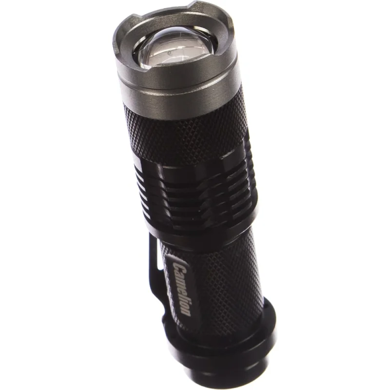 Фонарь Camelion LED5135 черный, LED XPE, ZOOM, 3 режима, 1XLR6 в комплекте, алюминий, блистер 12915