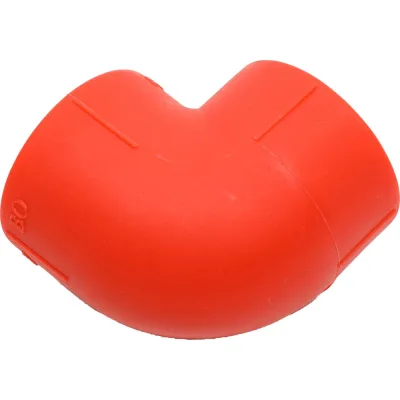 Угол Blue Ocean "Fire Secure" 90 - 32 мм, противопожарный полипропилен Fire-S-B1 PPRF/90E(R)-32