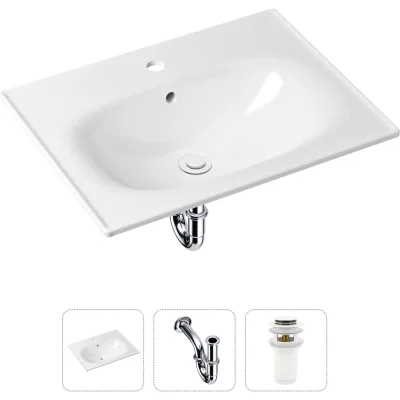 Врезная раковина для ванной Lavinia Boho Bathroom Sink в комплекте 3 в 1 21520436 20217582R