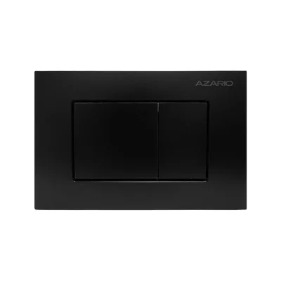 Клавиша смыва Azario AZ-ABS-001-B Нью-ТС пластиковая, квадратная, черный матовый, 245×162,5×28,3 мм, для инсталляций AZ-G12 и AZ-TS006T 00098496