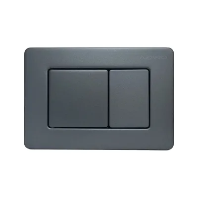 Клавиша смыва Azario AZ-SS-003-GG Нью-ТС из нержавеющей стали, квадратная, серая матовая, 242×165×29,8 мм, для инсталляций AZ-G12 и AZ-TS006T 00098428