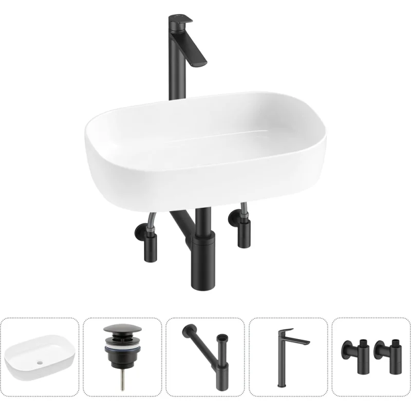 Накладная раковина для ванной Lavinia Boho комнаты Bathroom Sink в наборе 5 в 1 20217524R