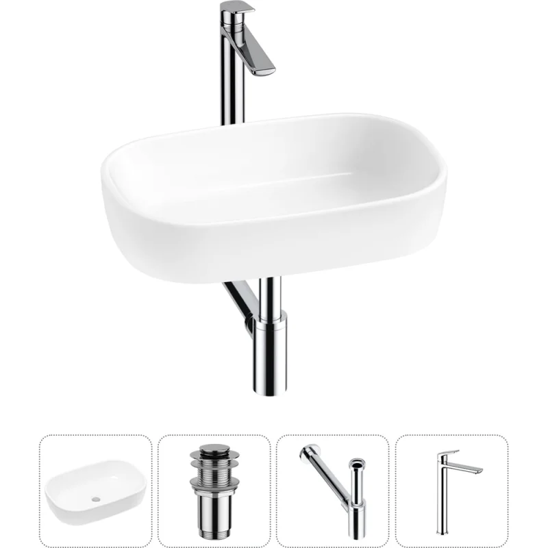 Накладная раковина для ванной Lavinia Boho комнаты Bathroom Sink в наборе 4 в 1 20217427R