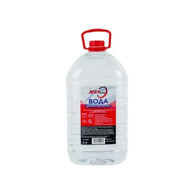 Вода дистиллированная 5 л MAXHIM MH0805