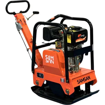 Виброплита реверсивная Samsan RP 31, 136 кг, с двигателем LONCIN G200F с/д.м. RP3121