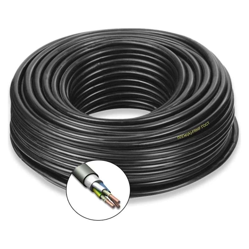 Силовой кабель ПРОВОДНИК ппгнг(a)-frhf 3x1.5 мм2, 15м OZ100800L15