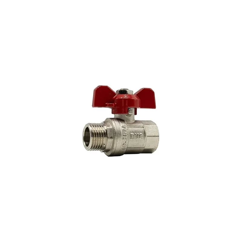 Шаровой кран Rvc (25) 1 гш бабочка 00234