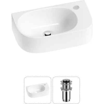 ΠΠΎΠΌΠΏΠ»Π΅ΠΊΡ Wellsee 2 Π² 1 Lavinia Boho Bathroom Sink Π½Π°ΠΊΠ»Π°Π΄Π½Π°Ρ/ΠΏΠΎΠ΄Π²Π΅ΡΠ½Π°Ρ ΡΠ°ΠΊΠΎΠ²ΠΈΠ½Π° 40x22 ΡΠΌ 20216301R