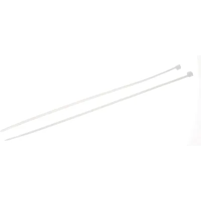 Нейлоновые стяжки FORTISFLEX КСС 4х250 белый 100 штук 49398
