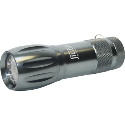Ручной светодиодный фонарь Jilion 9LED, 3хААА, металл 9531140