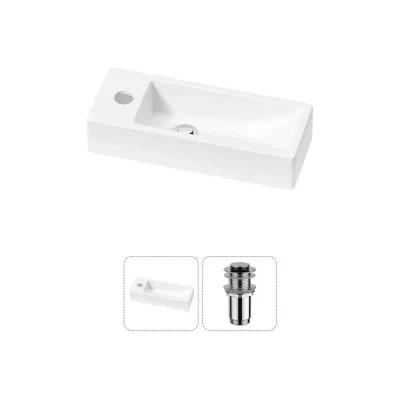 ΠΠΎΠΌΠΏΠ»Π΅ΠΊΡ Wellsee 2 Π² 1 Lavinia Boho Bathroom Sink Π½Π°ΠΊΠ»Π°Π΄Π½Π°Ρ/ΠΏΠΎΠ΄Π²Π΅ΡΠ½Π°Ρ ΡΠ°ΠΊΠΎΠ²ΠΈΠ½Π° 38x14 ΡΠΌ 20215909R