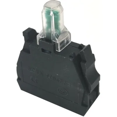 Ламповый блок Briswik ZBV-B3-P-24V AC/DC, зеленый, с вынесенным светодиодом, с порогом срабатывания ZBV-B3-P.BR