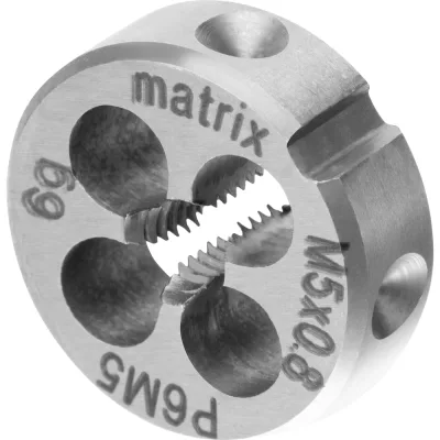 Плашка М5х0.8 мм MATRIX 77073