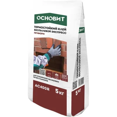 Термостойкий клей Основит ПЕЧФОРМ AC400R (5 кг) 87517