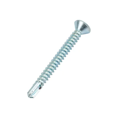 Саморез ZAMETAL 4,8x45 со сверлом и потайной головкой, DIN 7504Р, оц., уп. 250 шт. ZA082372