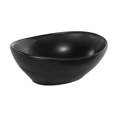 Раковина накладная HOLLER K-M6066B (410*340*145мм), черный матовый 322547