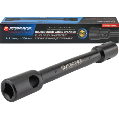 Ключ балонный двусторонний Forsage 19х21мм F-6771921-EURO(64323)