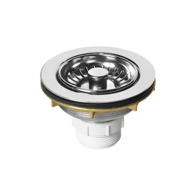 Выпуск для сифона McAlpine ф40-113 мм, тип кнопка, металлический MRSKW7CB