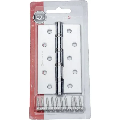 Универсальная дверная петля Palladium N 4BB-125 (3mm) CP 00011215