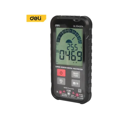 Многофункциональный цифровой мультиметр DELI DL334504 (напряжение 0.06-600 В, сила тока 0.006-0.6 А, сопротивление 60 МОм) 134672