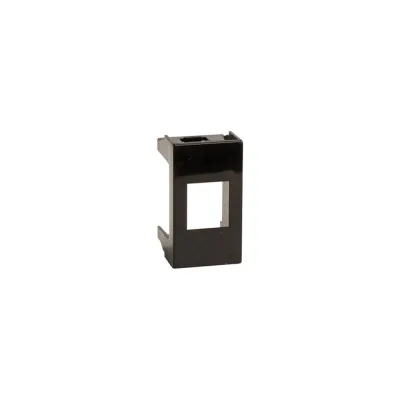 Адаптер DKC KEYSTONE Viva 1 модуль, черный 3шт 45207