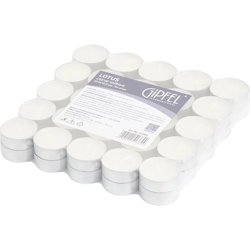 Π‘Π²Π΅ΡΠΈ ΡΠ°ΠΉΠ½ΡΠ΅ LOTUS 37,5x14,0 ΠΌΠΌ, 50 ΡΡΡΠΊ Gipfel 51384