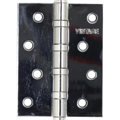 Универсальная петля Вантаж 100x75x2,5 хром, 2 шт. 4BB-CP
