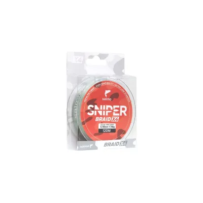 Плетеная леска SALMO Sniper BRAID Army Green 091/023 4928-023