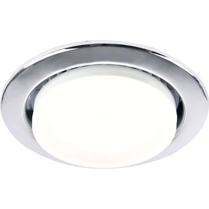 Встраиваемый светильник General Lighting Systems GX53, 108х38мм, хром, IP20 GCL-GX53-H38-C 431500