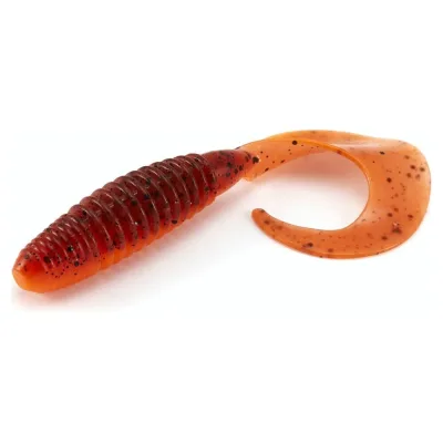 Съедобные искусственные твистеры LUCKY JOHN LJ Pro Series CRUSHER GRUB 3,9in, цвет T48, 5шт. 140157-T48