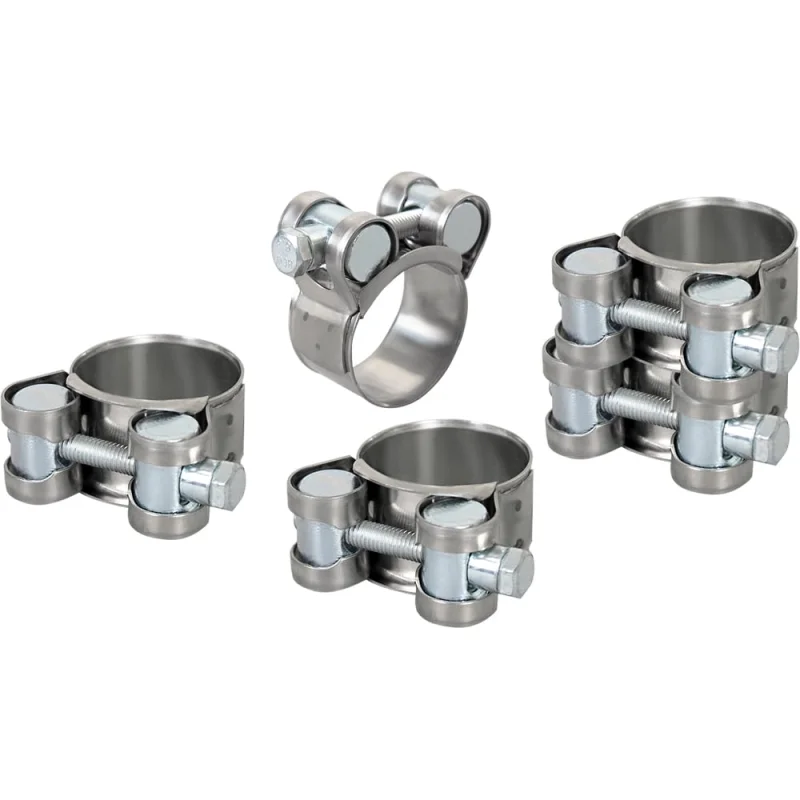 Силовой хомут из нержавеющей стали KRAFT W2, 23-25 мм, уп. 5 шт. KT 880515