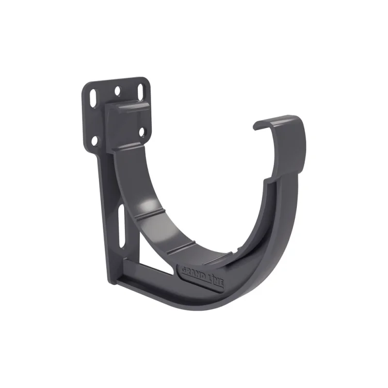 Кронштейн желоба Grand Line slider Дизайн 135 ПВХ GL графит (RAL7024) 422310