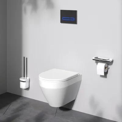 Подвесной унитаз AM.PM Spirit V2.0 Aquaspin с сиденьем микролифт C701900SC