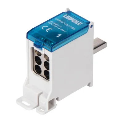 Распределительный блок (коробка) Leipole 100А, 690В, на DIN-рейку UKK6G/158/6x16 5012.030
