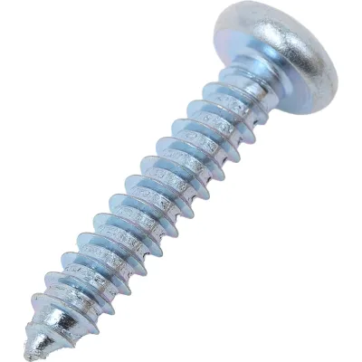 Саморез ZAMETAL 4,2х45 с полукруг. гол., крест. шлиц, DIN 7981, оц., 500 шт ZA521682