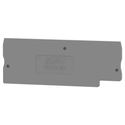 Крышка защитная для клемм SUPU TP 2-2с сечением 4мм2, серая, 100 шт TP4-4-GY-EA
