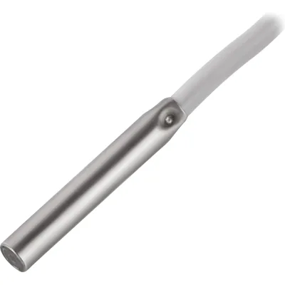 Индуктивный датчик ТЕКО ISB CC02B8-31P-1,5-LS4 Sn=1,5 мм,Корпус 4х4x25,Алюминий,заподлицо,10...30DC,PNP NO,IP68, Разъем 00-00024932