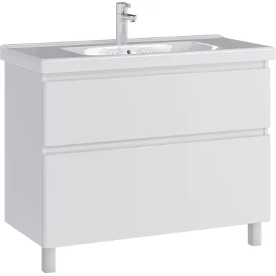 Комплект Sanstar напольная тумба Riana 100 с раковиной Гармония 100 310.1-1.5.1.К