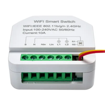Π£ΠΌΠ½ΠΎΠ΅ Wi-Fi ΡΠ΅Π»Π΅ Sibling Smart Home Powerswitch-M2 mini Π±Π΅Π»ΠΎΠ΅
